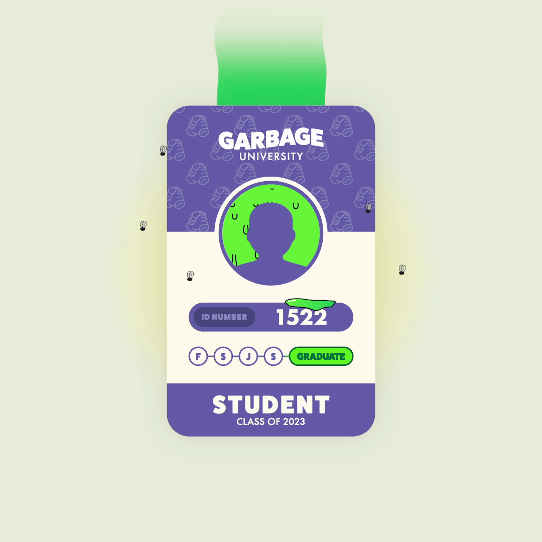 Garbage University Student ID: 1522