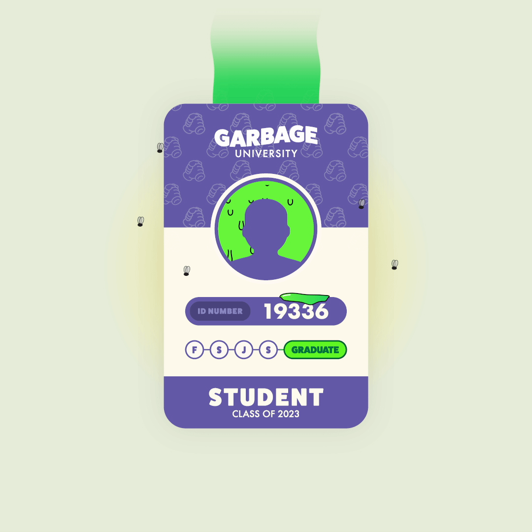 Garbage University Student ID: 19336